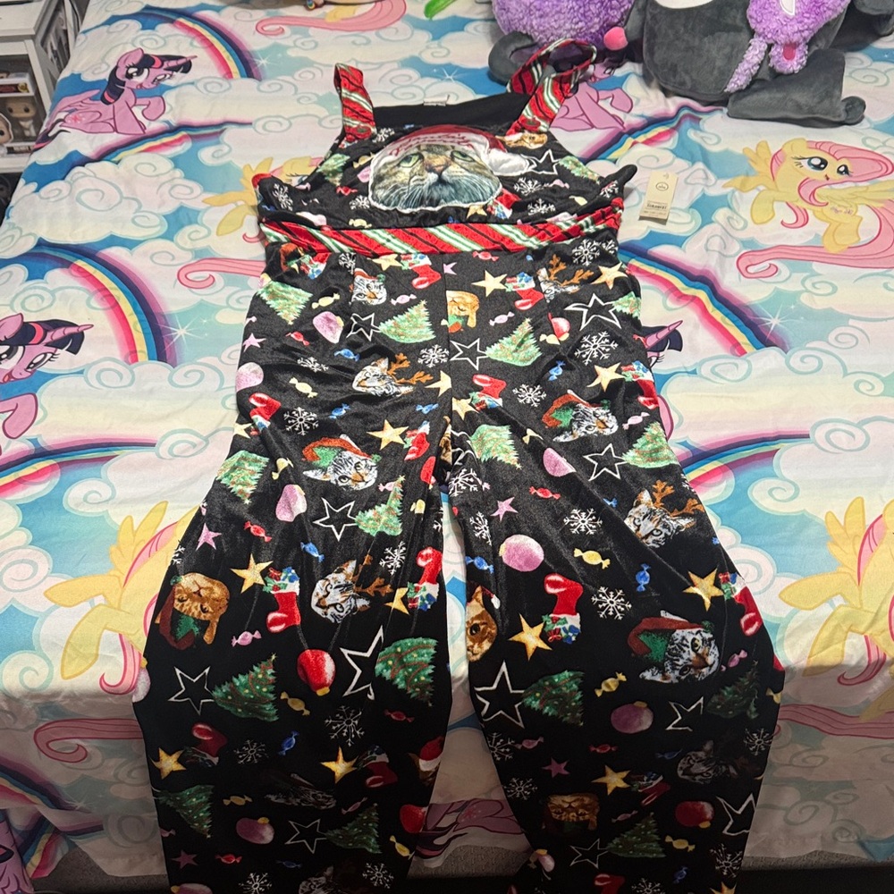 Funny Christmas Cat Pajamas